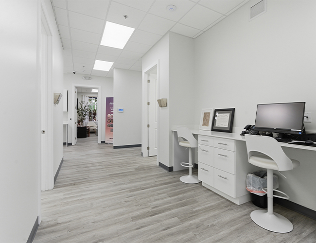 office at Palm Beach Skin & Hair Restoration in Jupiter, FL