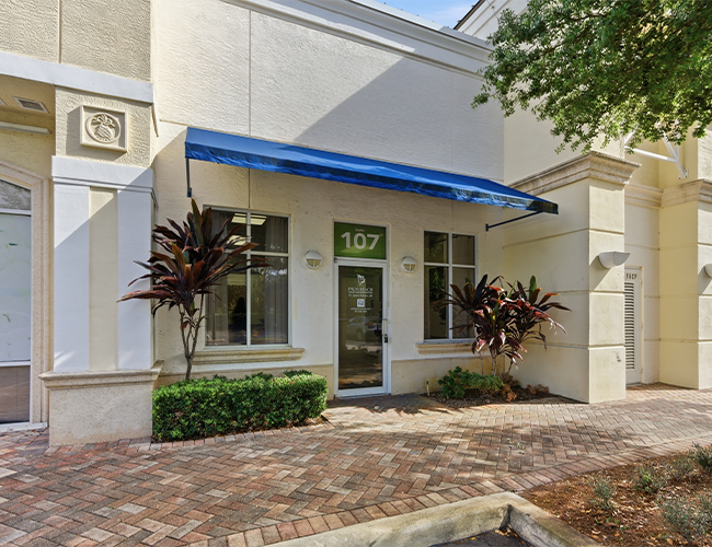Exterior of Palm Beach Skin & Hair Restoration in Jupiter, FL